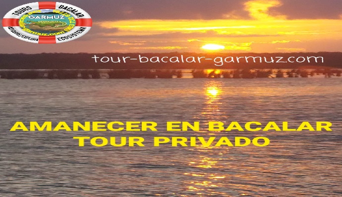 Tour privado por la laguna de Bacalar con Garmuz desde Chetumal